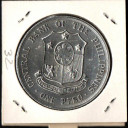 FILIPPINE Peso 1963 Argento KM# 193 100 Anniv. Nascita di Andres Bonifacio Circolata